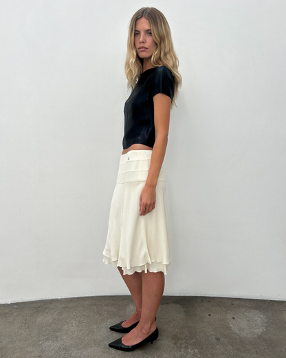 Chanel SS2003 Tiered Skirt