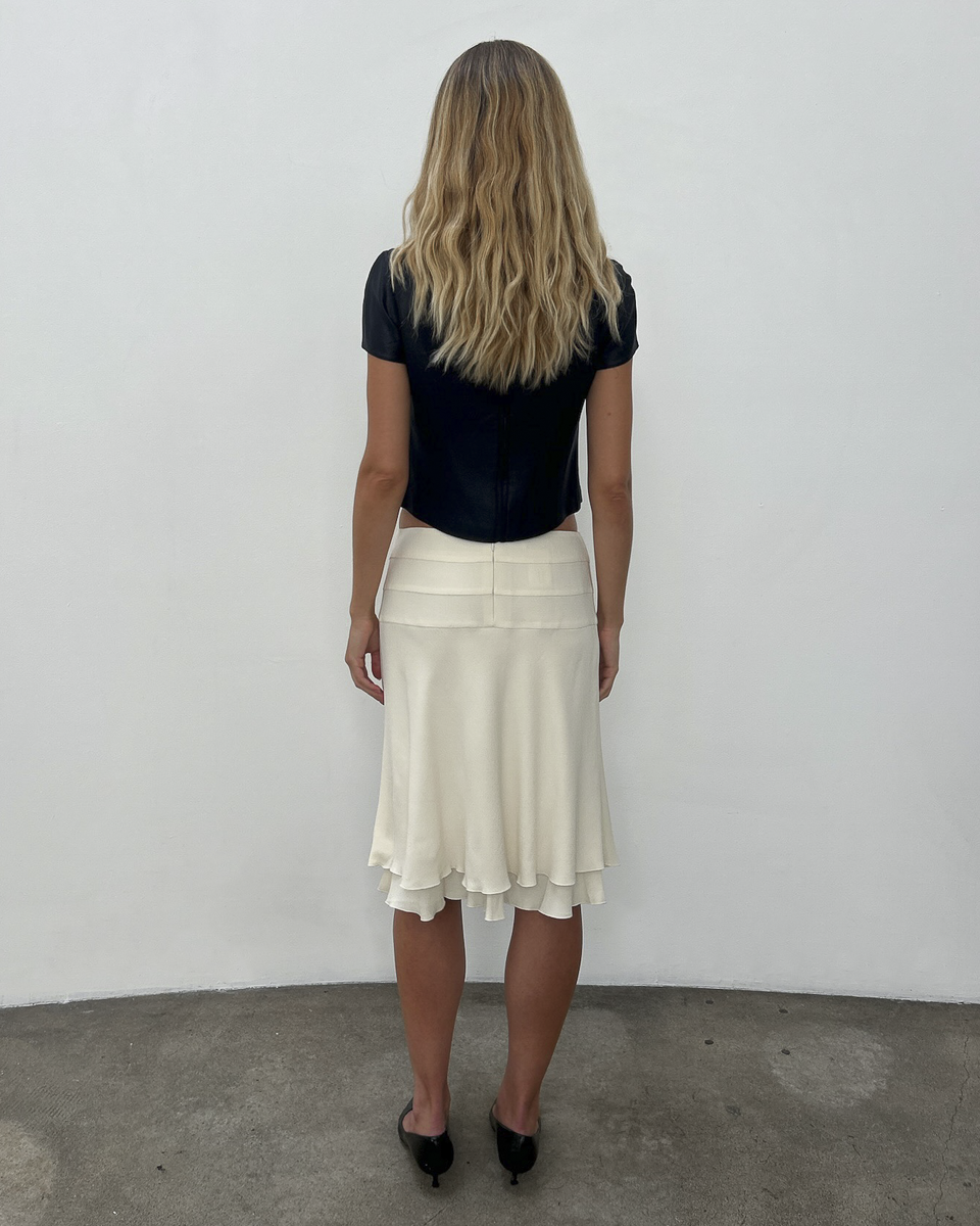 Chanel SS2003 Tiered Skirt