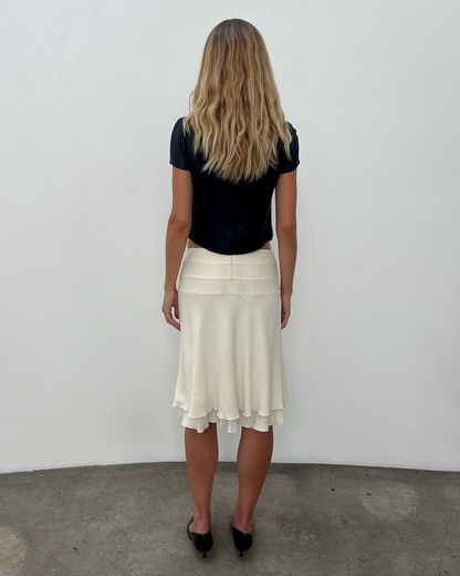 Chanel SS2003 Tiered Skirt