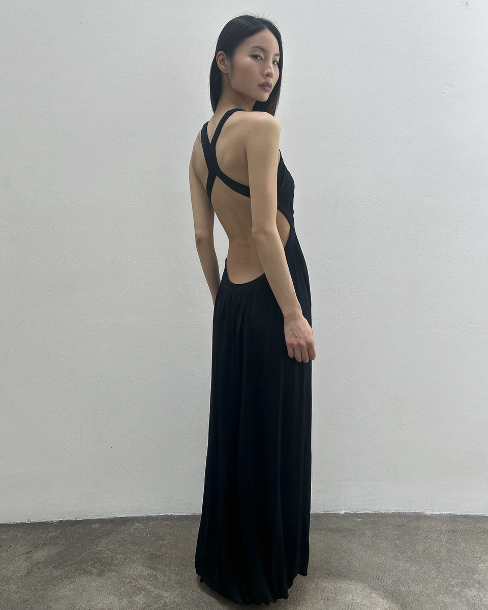 Sportmax Open-Back Dress