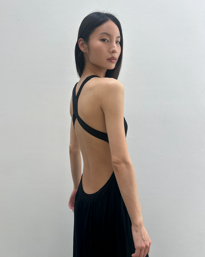 Sportmax Open-Back Dress