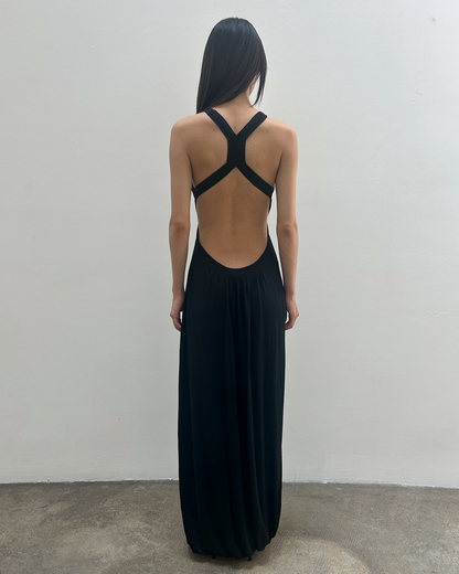 Sportmax Open-Back Dress
