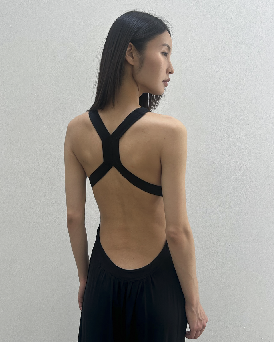Sportmax Open-Back Dress