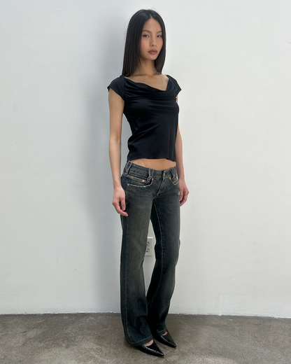 Notify Button-Flap Denim