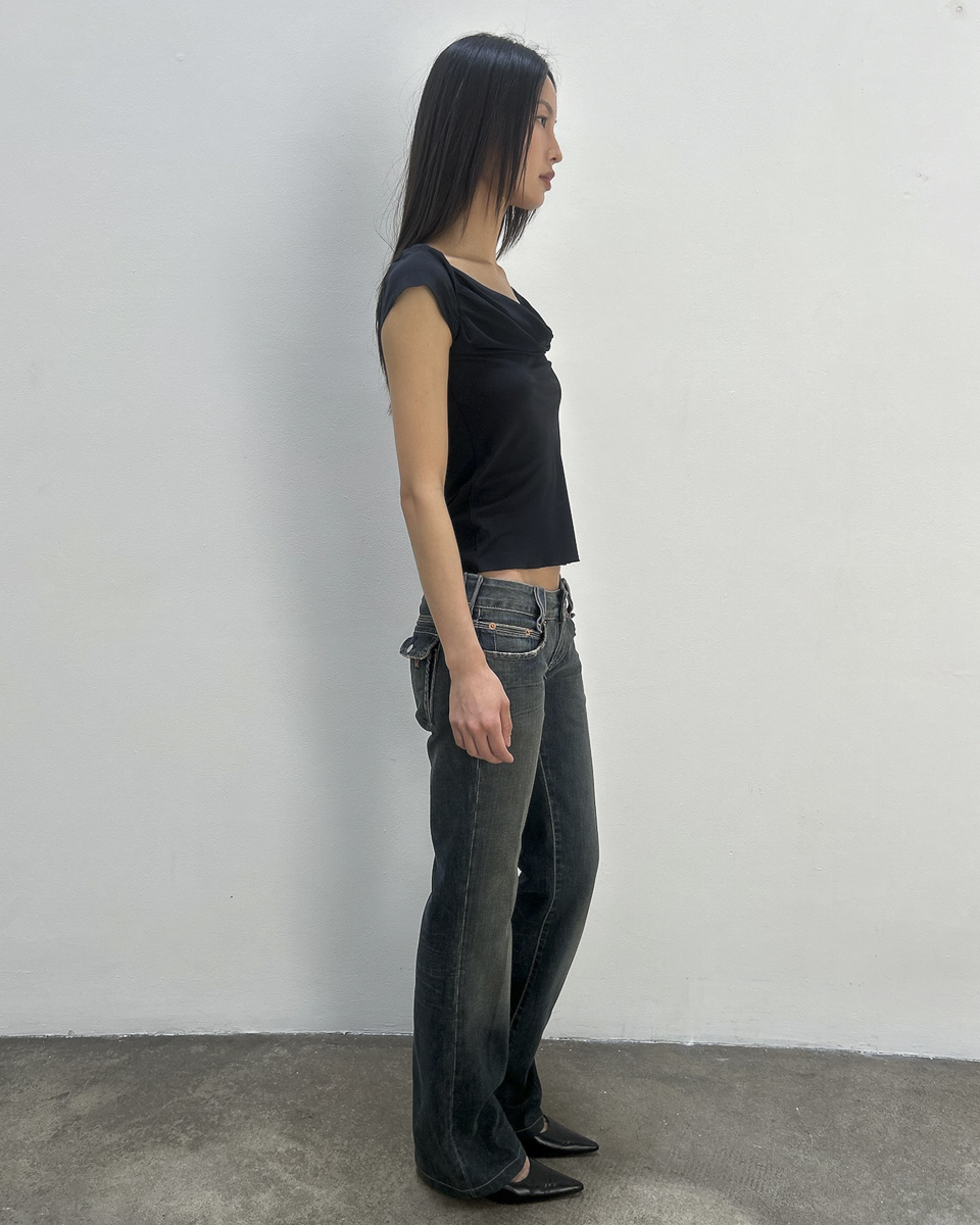 Notify Button-Flap Denim