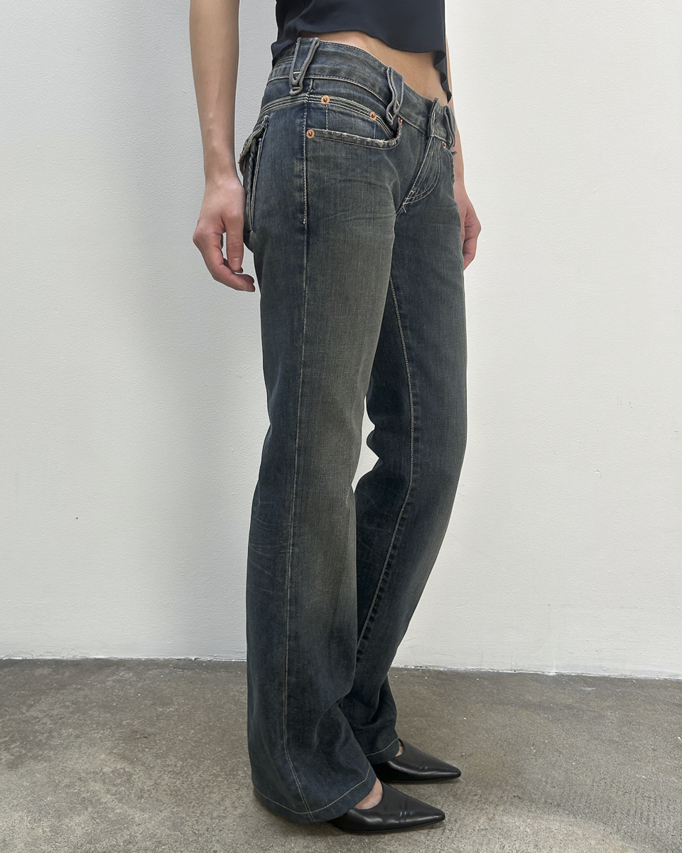 Notify Button-Flap Denim