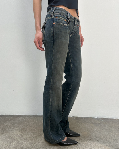 Notify Button-Flap Denim