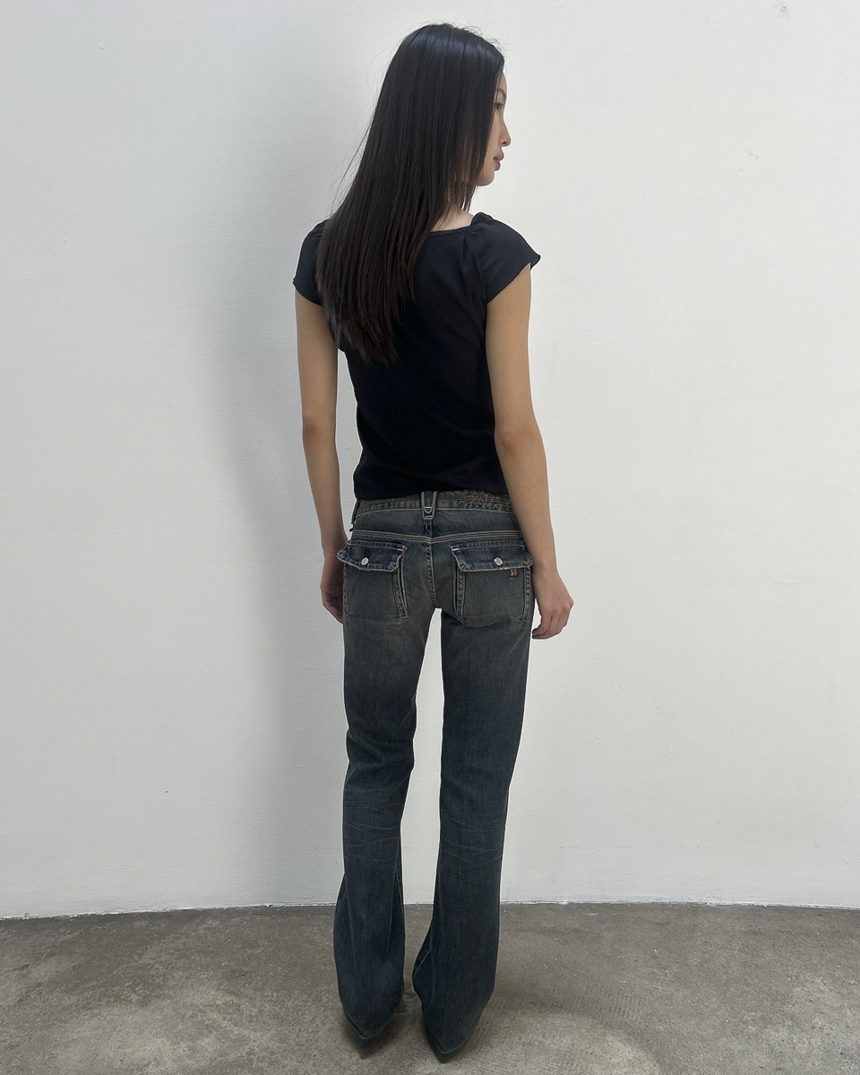 Notify Button-Flap Denim