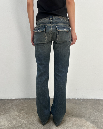 Notify Button-Flap Denim