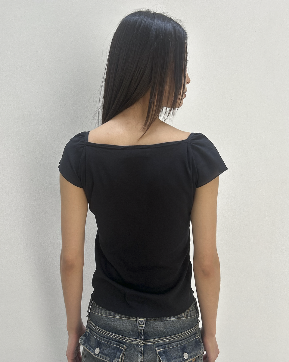 Anna Molinari Cowl Neck Top