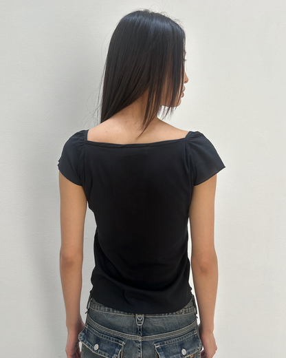 Anna Molinari Cowl Neck Top