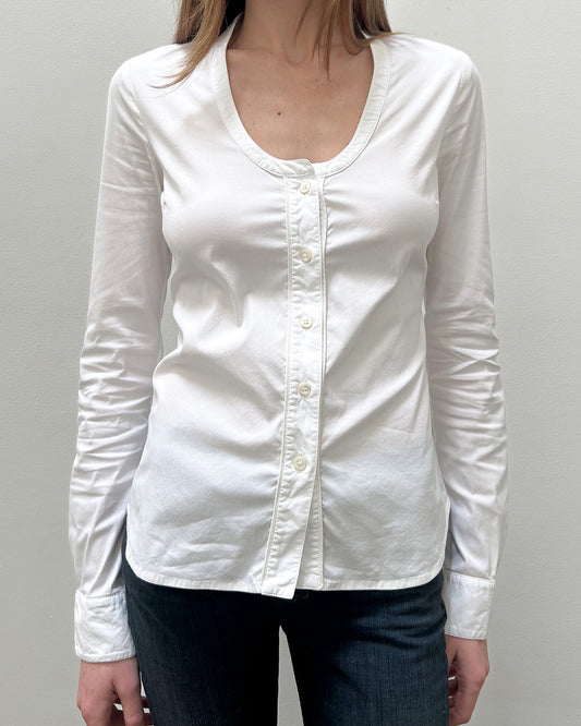 Balenciaga by Nicolas Ghesquière 2007 Button-Up Top