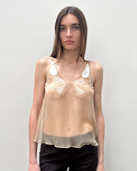 Chloè by Phoebe Philo SS2006 Sheer Silk Top