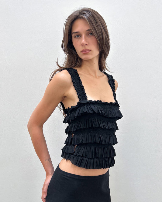 Alaïa Ruffle Top