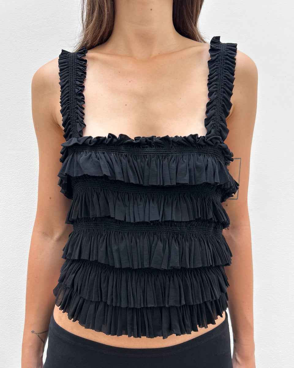 Alaïa Ruffle Top