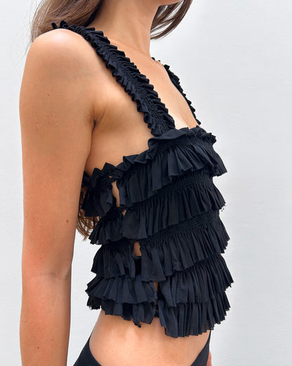 Alaïa Ruffle Top