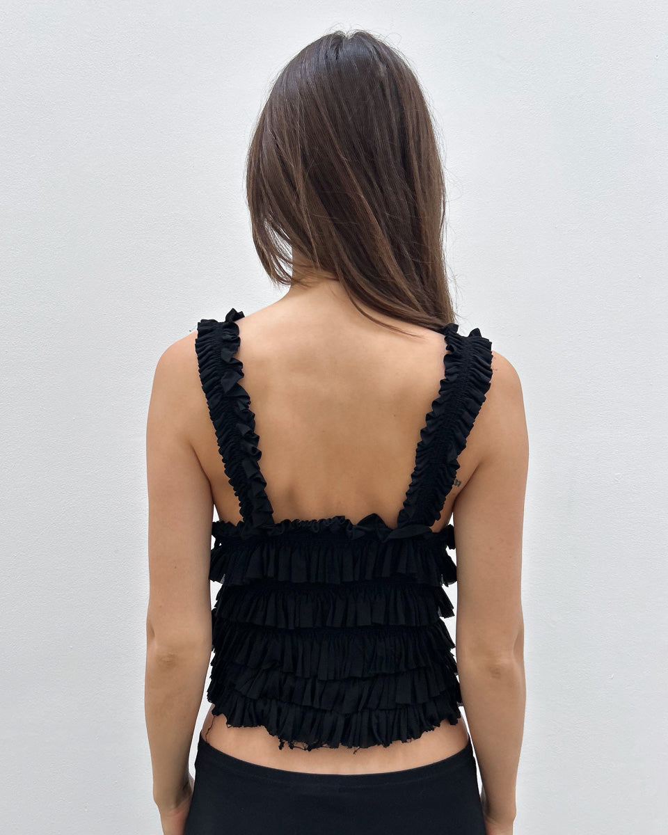 Alaïa Ruffle Top