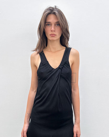 Gucci Criss-Cross Neckline Dress