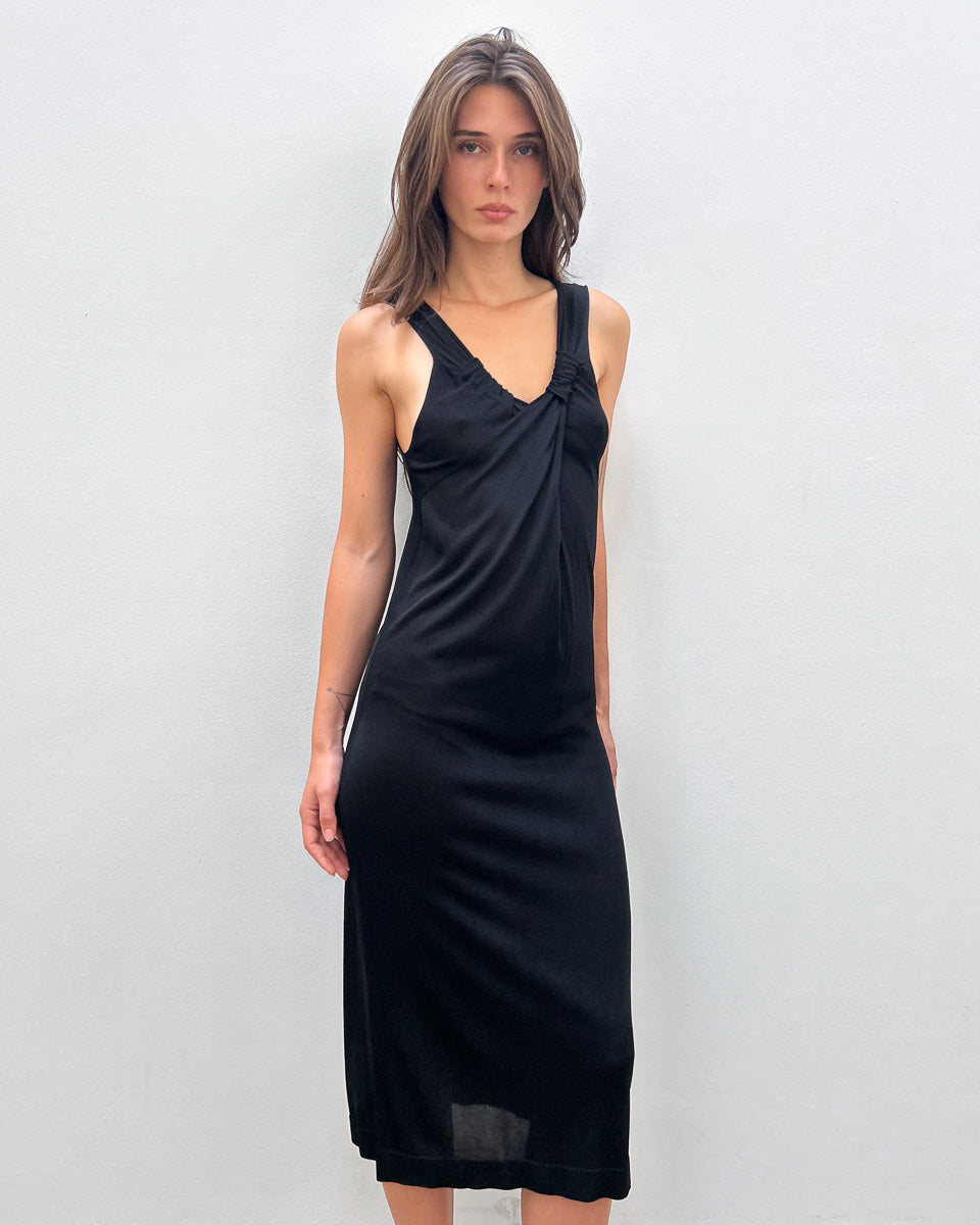 Gucci Criss-Cross Neckline Dress