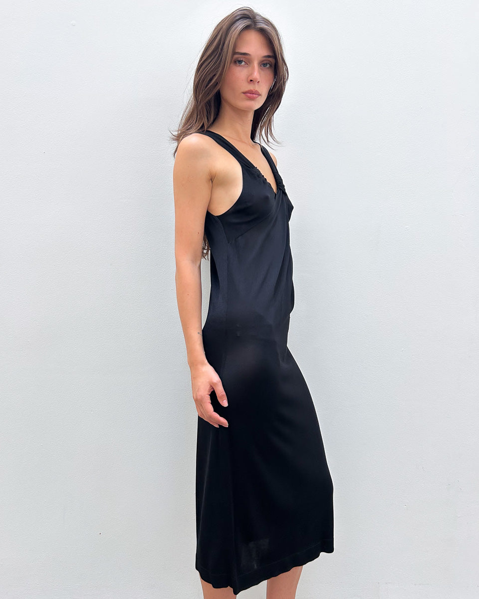 Gucci Criss-Cross Neckline Dress