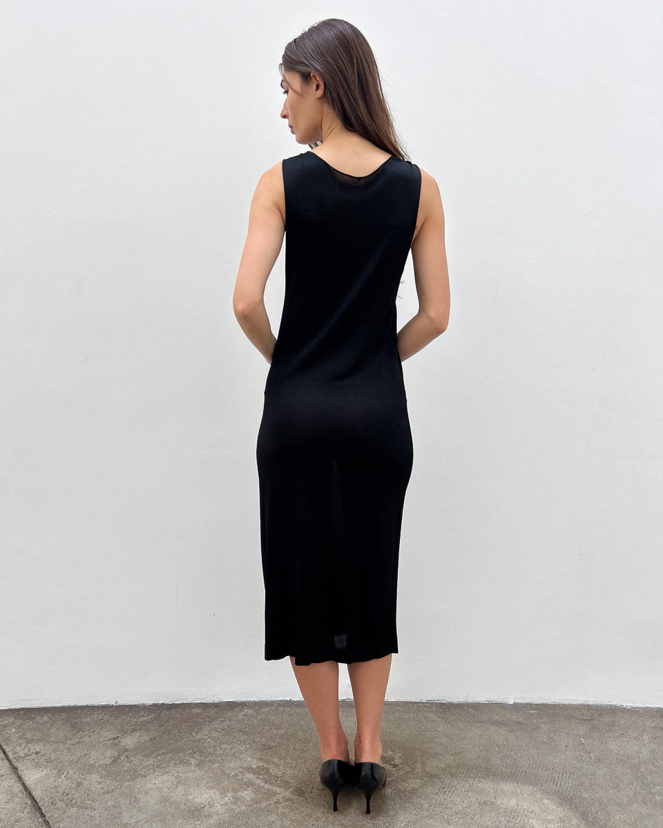Gucci Criss-Cross Neckline Dress