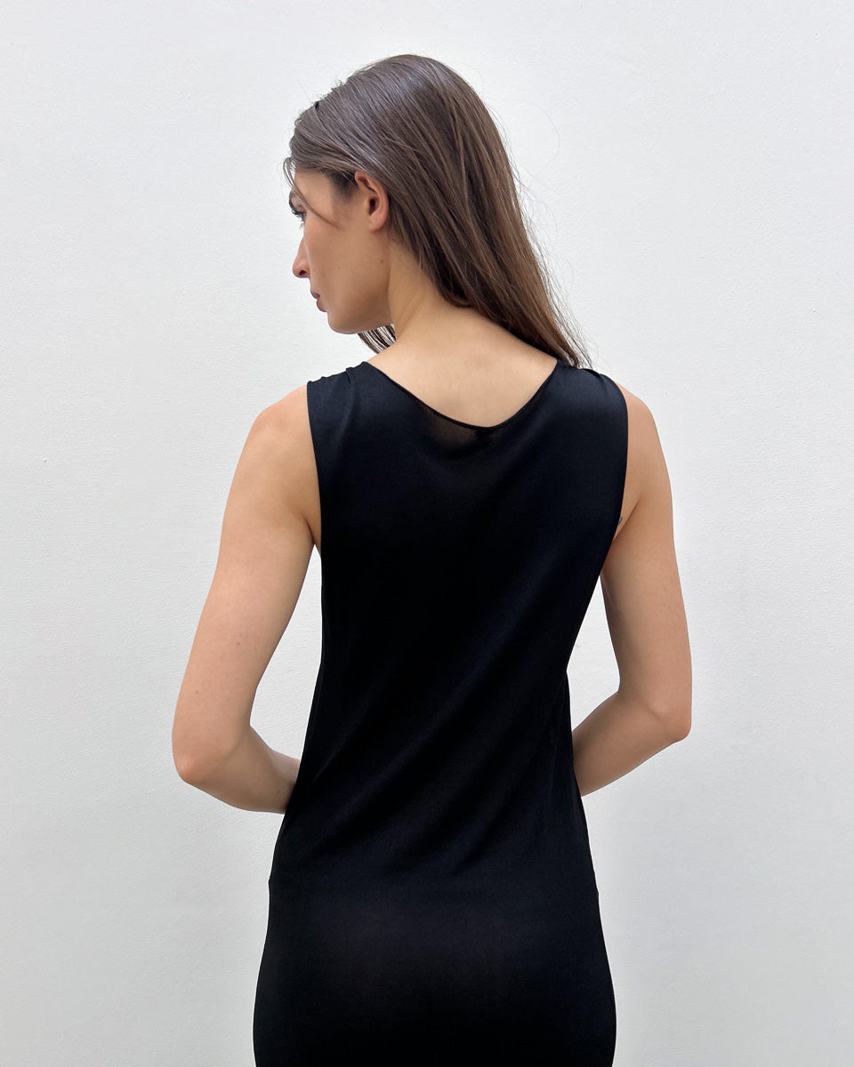 Gucci Criss-Cross Neckline Dress