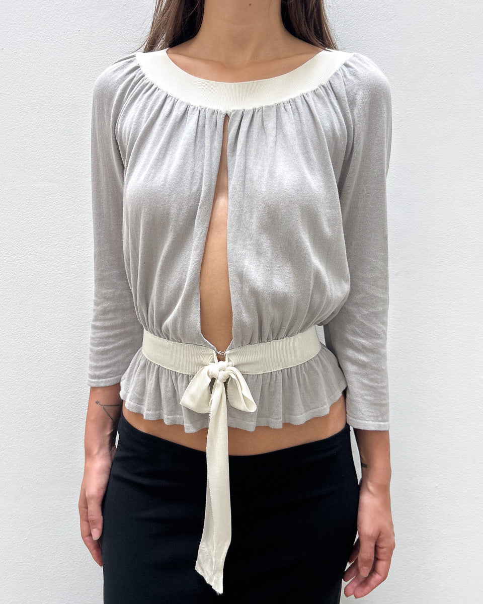 Alberta Ferretti Keyhole Top