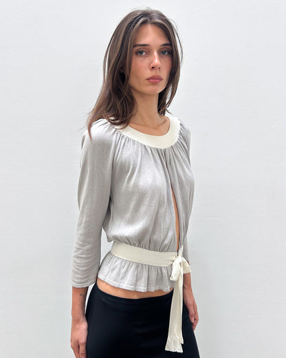 Alberta Ferretti Keyhole Top