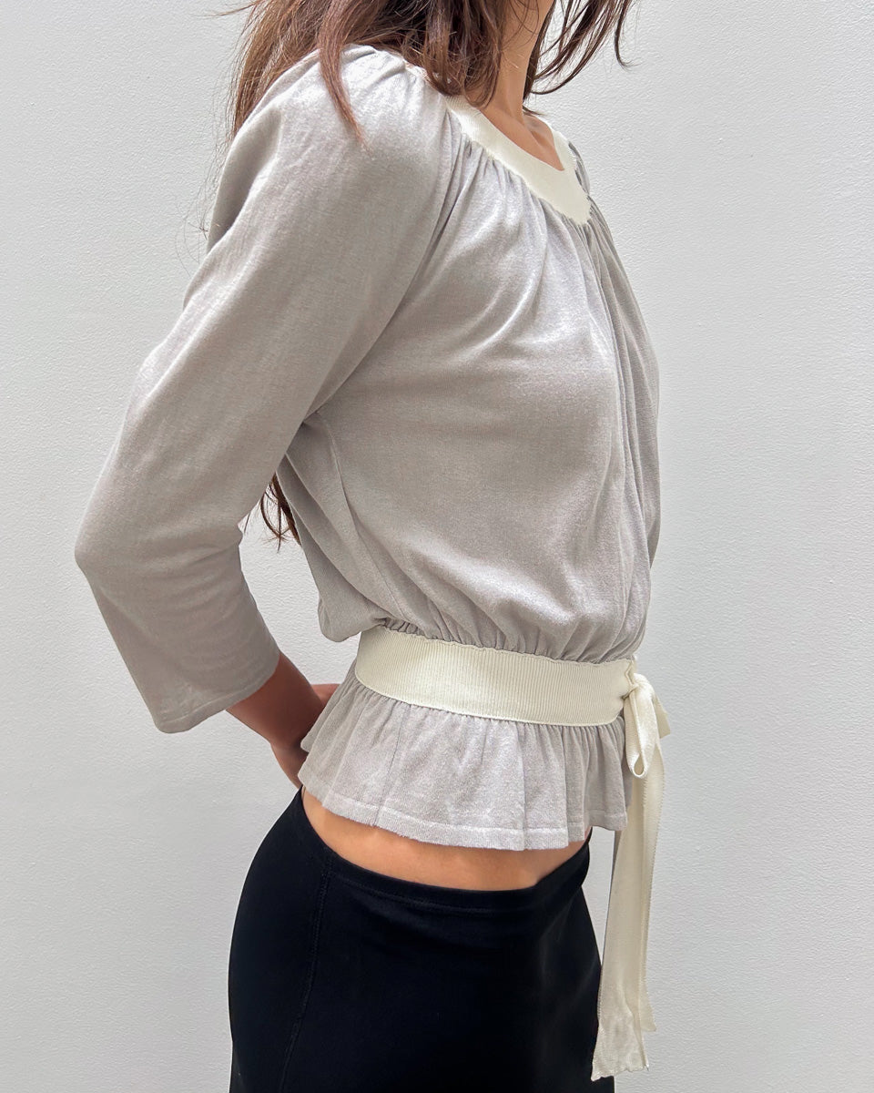 Alberta Ferretti Keyhole Top