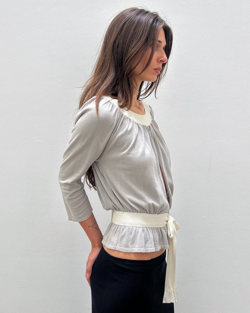 Alberta Ferretti Keyhole Top