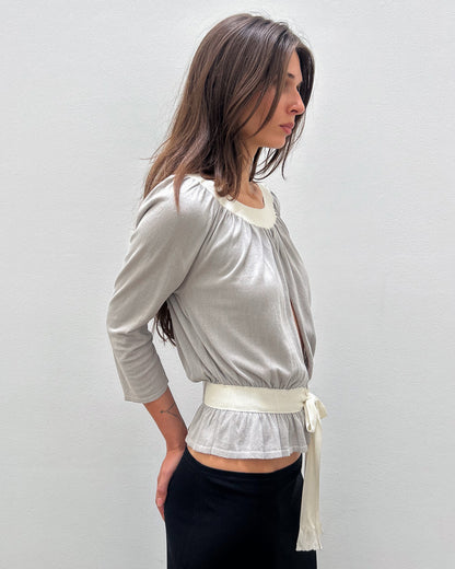 Alberta Ferretti Keyhole Top