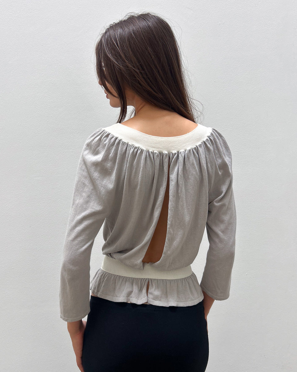 Alberta Ferretti Keyhole Top