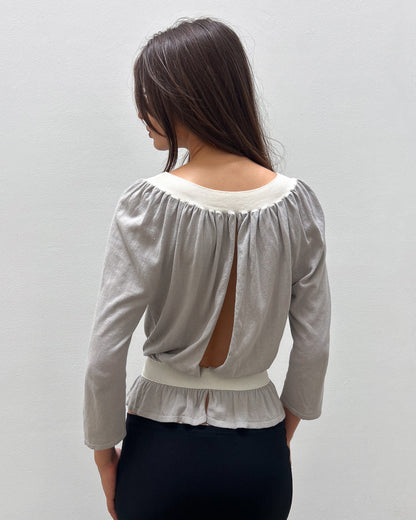 Alberta Ferretti Keyhole Top