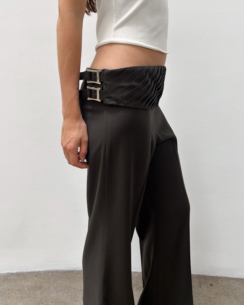 Chloè by Phoebe Philo SS2002 Side-Buckle Pants