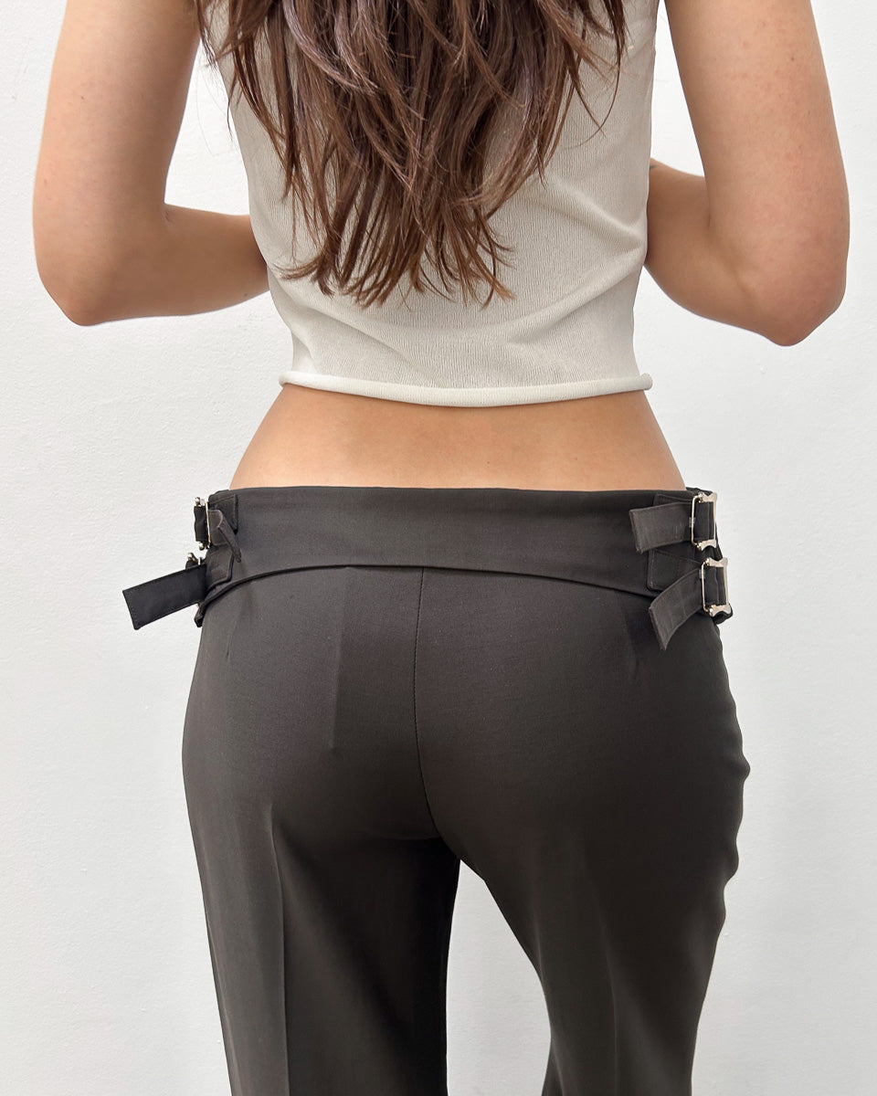 Chloè by Phoebe Philo SS2002 Side-Buckle Pants