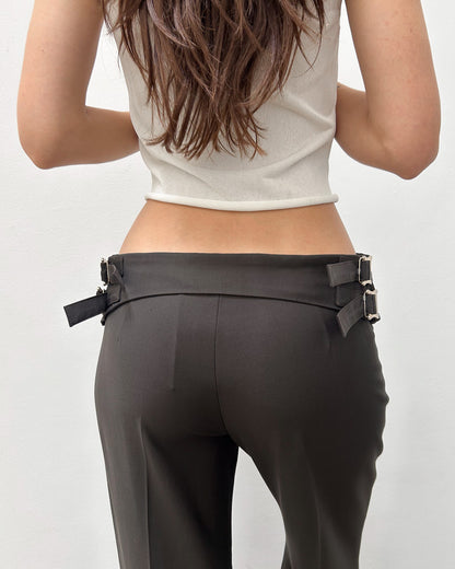 Chloè by Phoebe Philo SS2002 Side-Buckle Pants