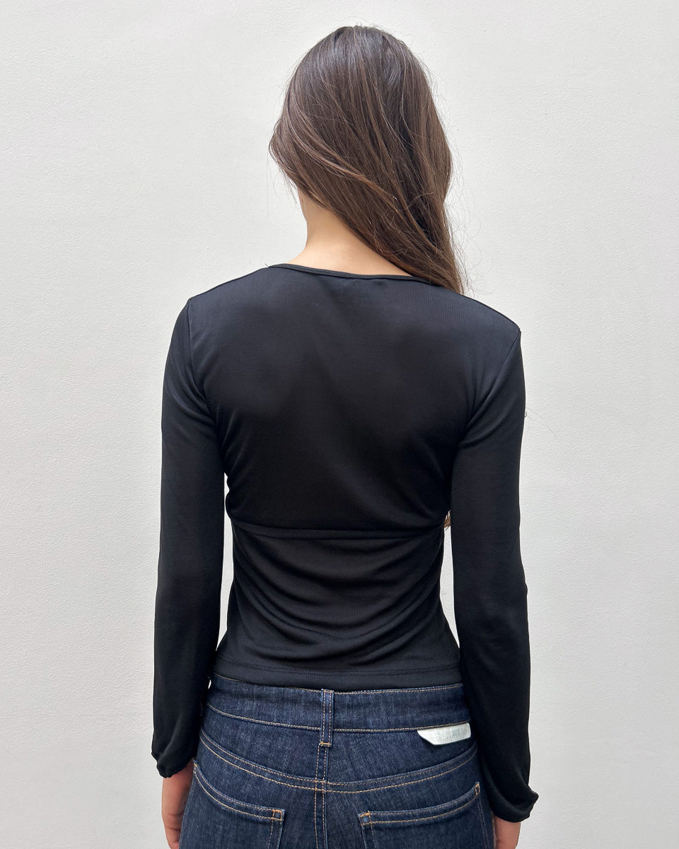 ABS by Allen Schwartz Keyhole Top