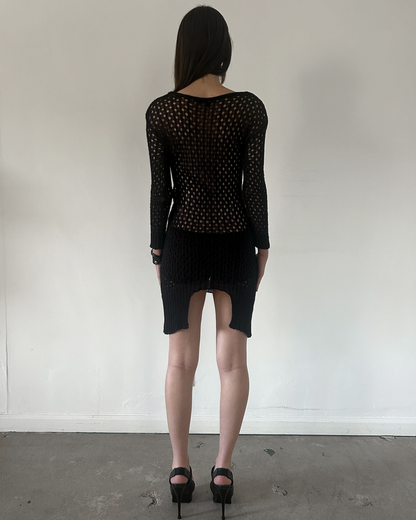 Patrizia Pepe Crochet Dress