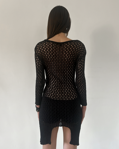 Patrizia Pepe Crochet Dress