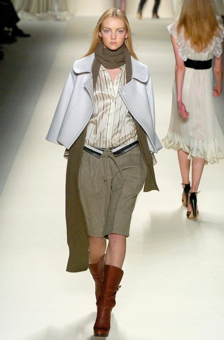 Chloé by Phoebe Philo FW2005 Side-Buckle Shorts