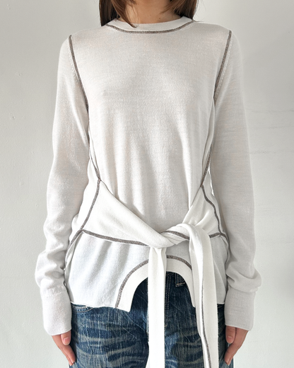 MM6 Maison Margiela 4-Sleeve Sweater