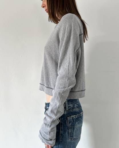 Y’s Yohji Yamamoto (2000s) Cropped Sweatshirt