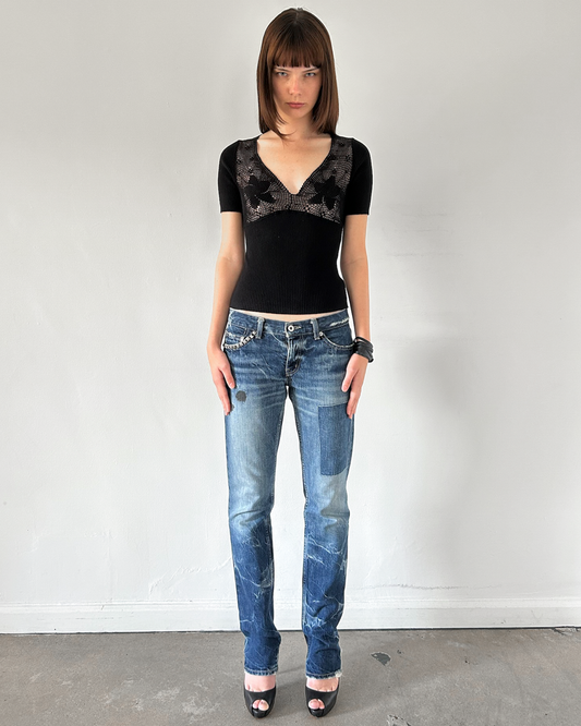 Hysteric Glamour Low-rise Denim