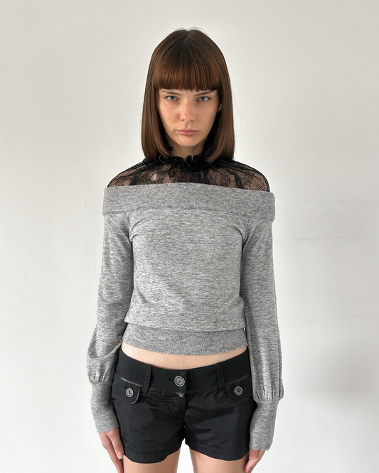 Denny Rose Lace Sweater