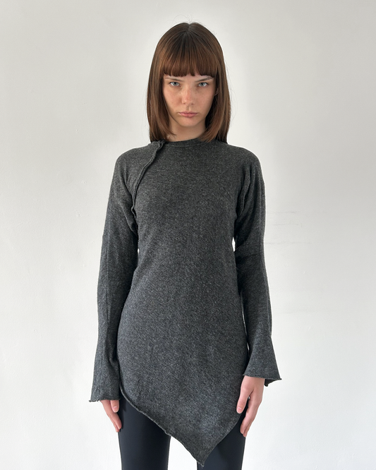 Comme des Garcons AW2002 Asymmetrical Sweater