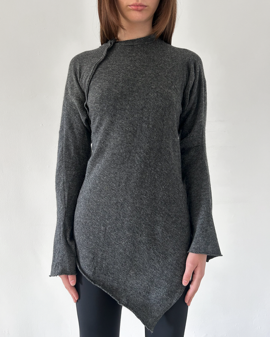 Comme des Garcons AW2002 Asymmetrical Sweater
