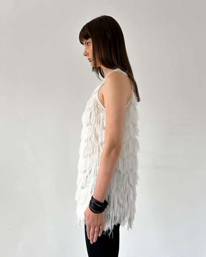 by Malene Birger Fringe Sleeveless Tunic