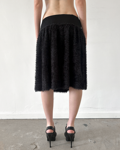 Issey Miyake "Me" (2000s) Shaggy Skirt