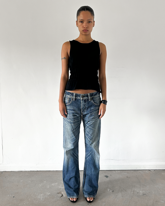 Edwin 503 BlueTrip with Button Back Pockets