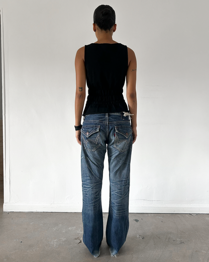 Edwin 503 BlueTrip with Button Back Pockets